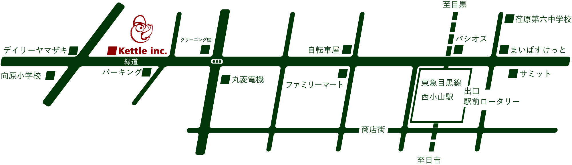 map 〒152-0002 東京都目黒区目黒本町5-24-10